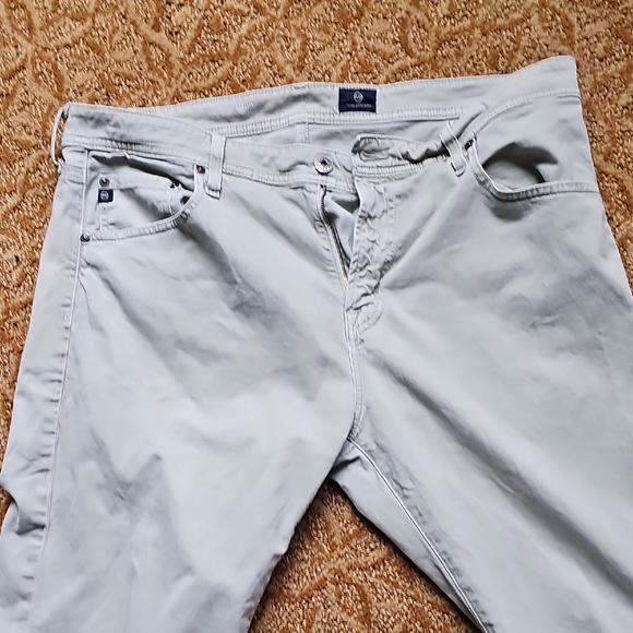 Ag Adriano Goldschmied Other - Ag Adriano Goldschmied Slim Straight Light Green Jeans